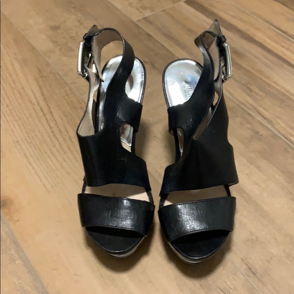 Black Michael Kors heels